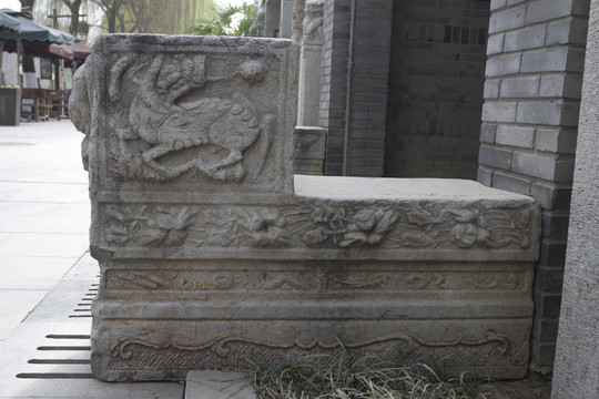 福祿壽箱形門(mén)墩