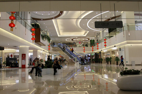 商場(chǎng) 服裝專(zhuān)賣(mài) 商場(chǎng)裝修 大廳
