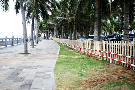 海邊棧道