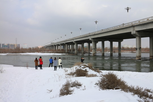 大橋 河流