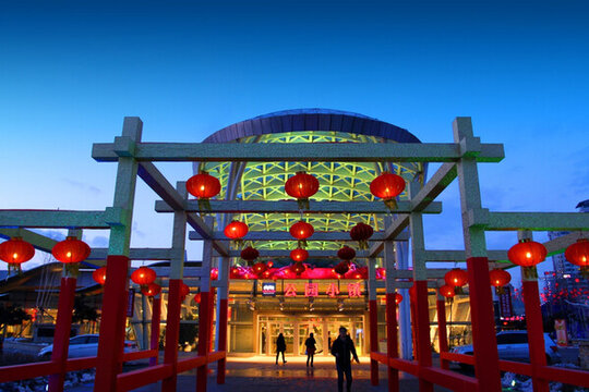 都市風(fēng)光 亮化 夜景 哈爾濱