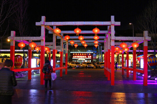 都市風(fēng)光 亮化 夜景 哈爾濱