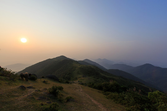 五皇山 日出云海風(fēng)光