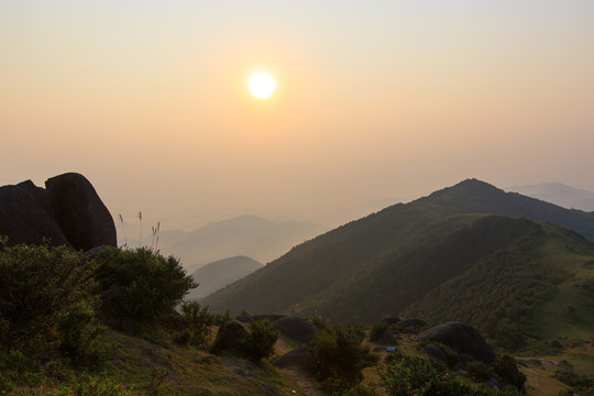 五皇山 日出云海風(fēng)光