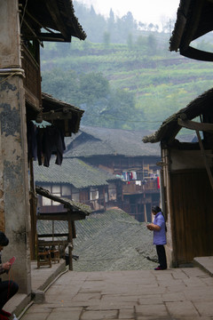 古城小鎮(zhèn)街道