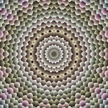 立體花型