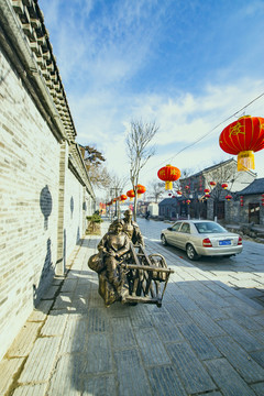 三輪車(chē)推媳婦