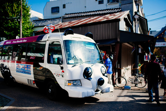 日本東京校車幼兒園車