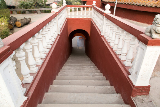 寺廟圍欄