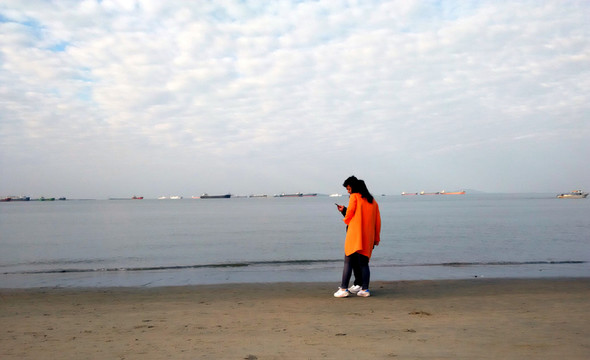 海邊