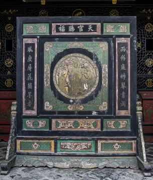老式屏風(fēng)