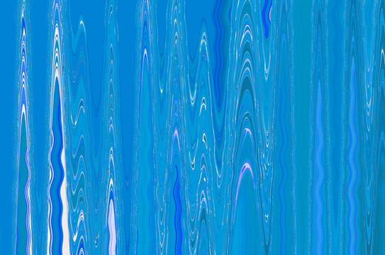 藍(lán)色水波紋（未分層）