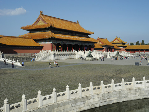 北京故宮太和門