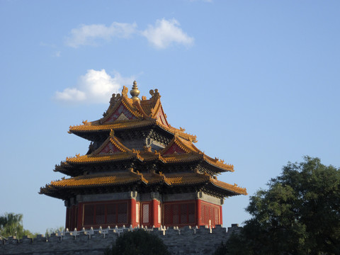 北京紫禁城角樓