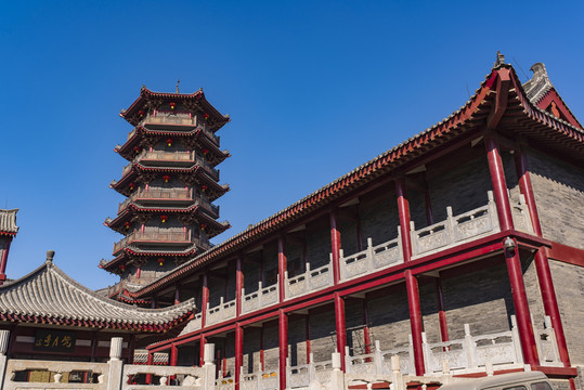 青州宋城 建筑 仿古建筑 古城