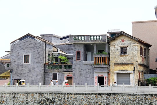 沙灣古鎮(zhèn)青磚建筑