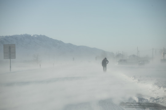 暴風雪