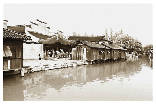 江南風(fēng)景 烏鎮(zhèn)水鄉(xiāng)