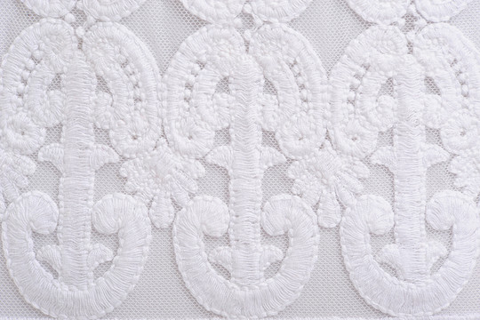 刺繡花紋布料