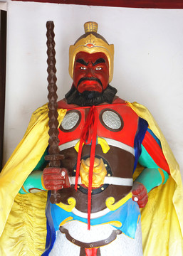 山神像