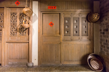 中式大門