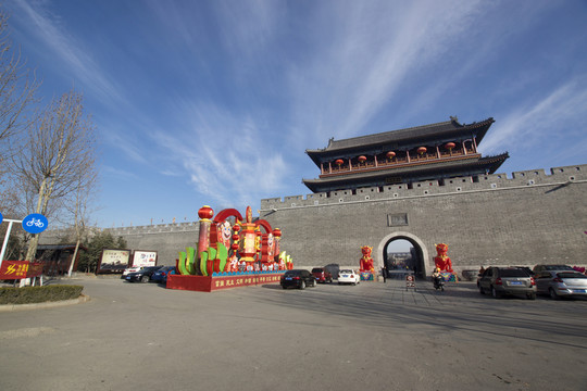 青州阜財(cái)門(mén)風(fēng)光