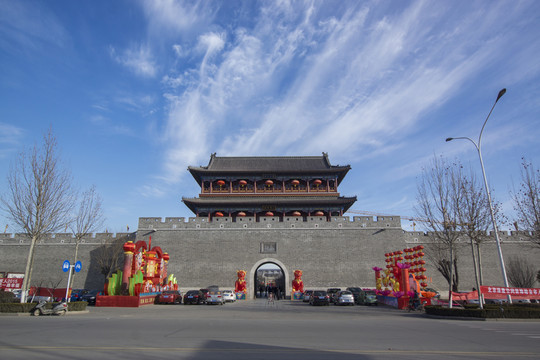青州阜財(cái)門風(fēng)光