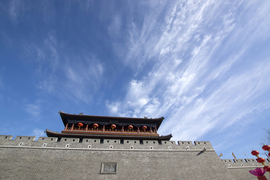 青州阜財(cái)門風(fēng)光