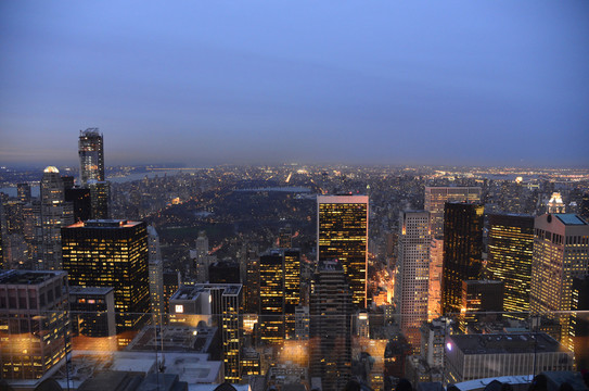 城市夜景建筑風光