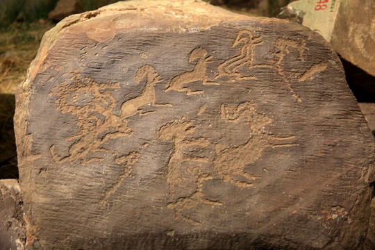 狩獵巖畫