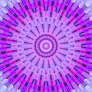 抽象幾何花型