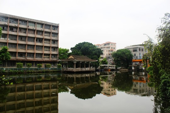 黃埔古港一角