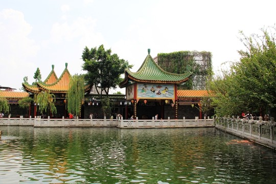 寶墨園一角