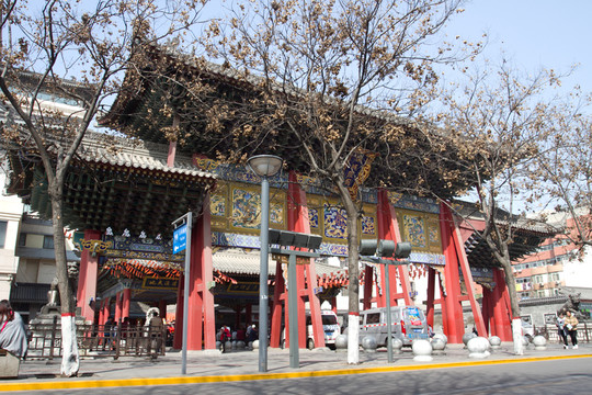 西安都城隍廟牌樓