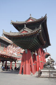 西安都城隍廟牌樓
