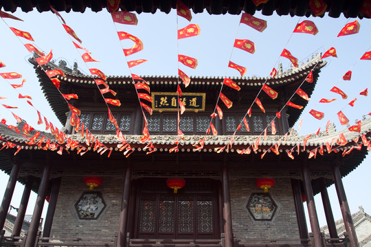 西安都城隍廟 戲樓