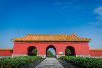明十三陵大宮門