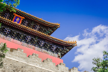長(zhǎng)陵明樓一角