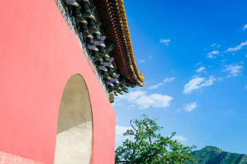 長(zhǎng)陵明樓一角