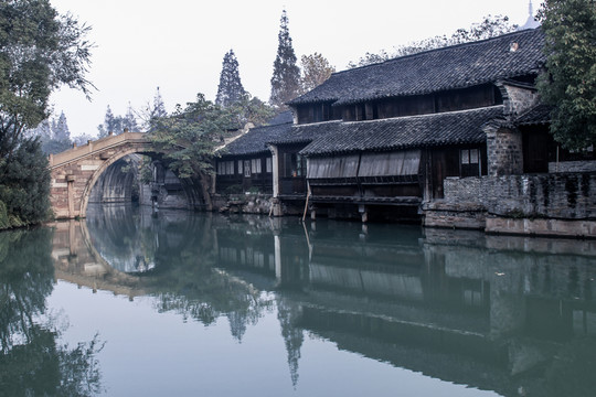 中國古鎮(zhèn) 古老建筑 建筑文明