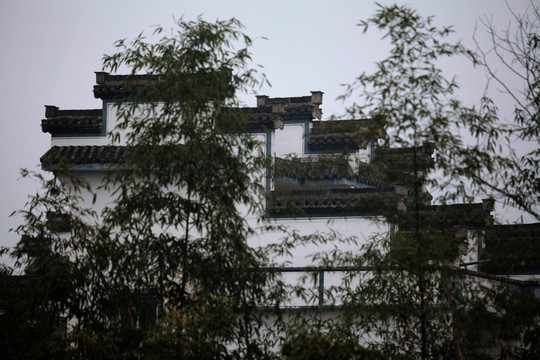 屯溪區(qū)西溪南現(xiàn)代仿古民居