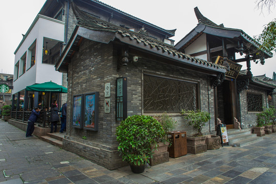 寬窄巷子老建筑