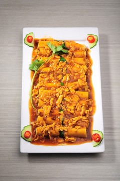 香蔥豆腐皮