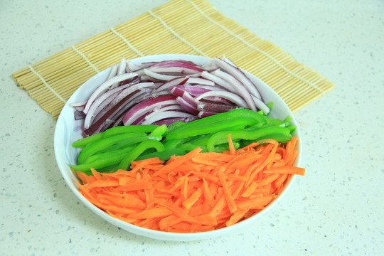 食材 炒三絲