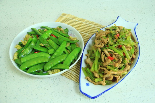 芹菜炒肉