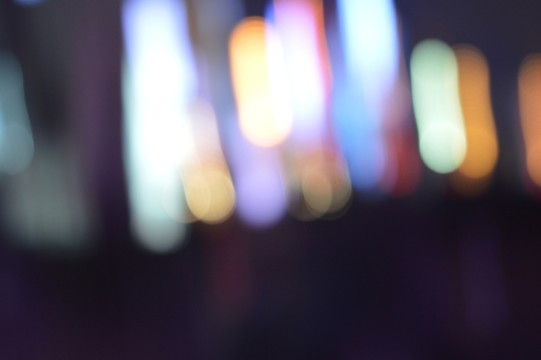 都市風(fēng)光霓虹燈