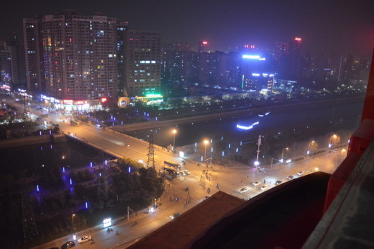 攝影都市夜景建筑道路攝影