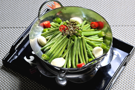 干鍋豆角
