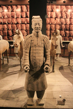 秦代 武士俑