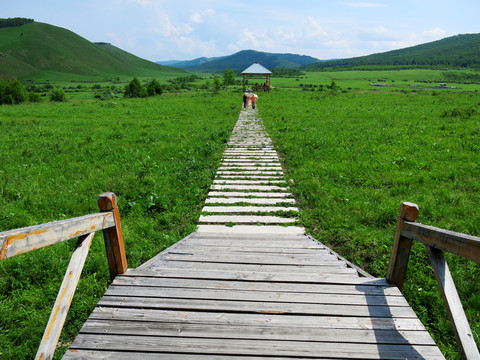 國家礦山公園木棧道